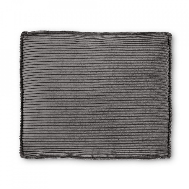 Perna dreptunghiulara gri din material textil 50x60 cm Blok Kave Home