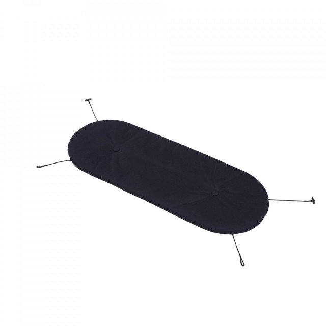 Perna sezut exterior albastra din poliester si olefina 40x110 cm Bankski Fatboy