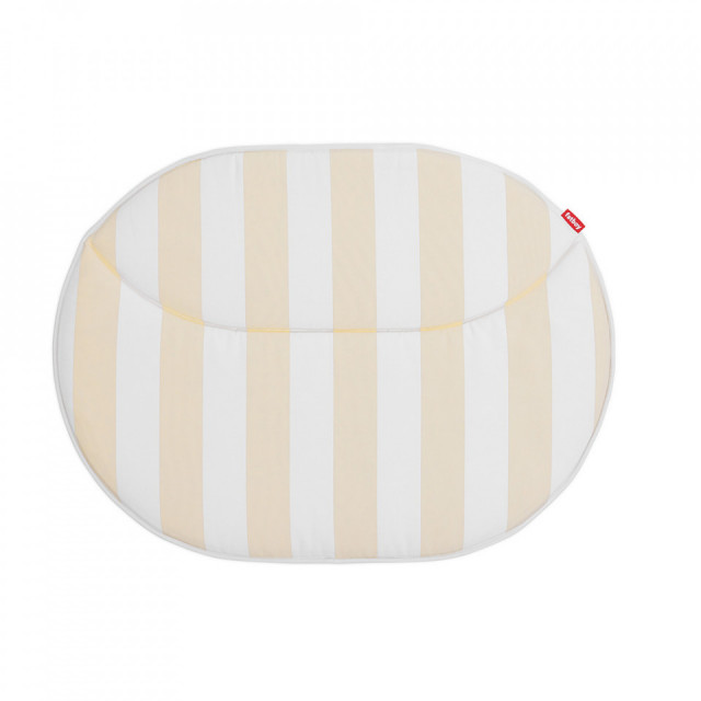 Perna sezut pentru canapea exterior alb/bej din olefina 100x135 cm Netorious Fatboy