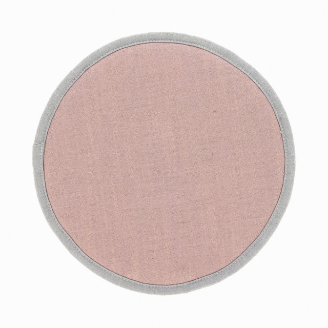Perna sezut roz din fibre sintetice 35 cm Prisa Kave Home