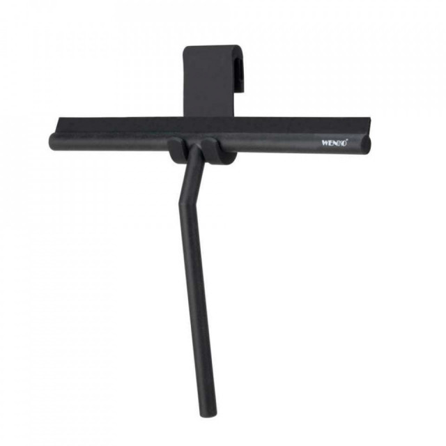 Racleta cu suport neagra din inox Mola Extra Wide Wenko