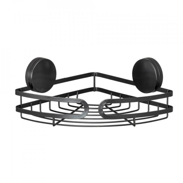 Raft de colt negru din metal 20x27 cm Pavia Wenko