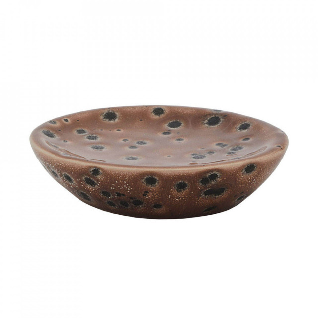 Savoniera maro din ceramica 10x12 cm Ugo Aquanova