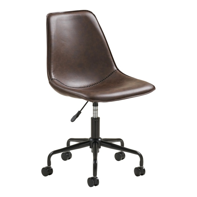 Scaun birou ajustabil maro din piele ecologica Monaco House Nordic