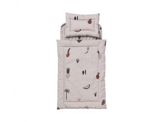 Set de pat pentru papusi din bumbac Fruiticana Ferm Living