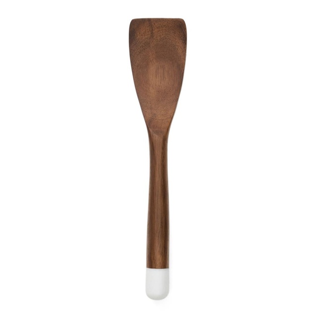 Spatula maro/alba din lemn Tori Kave Home