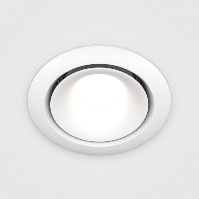 Spot alb din metal Downlight Yin Round Maytoni