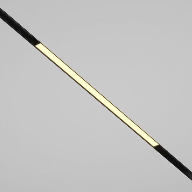 Spot negru din metal cu LED Basis Exility 1630-2700 Maytoni