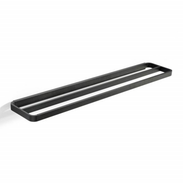 Suport prosoape negru din aluminiu 70 cm Rim Wide Zone Denmark