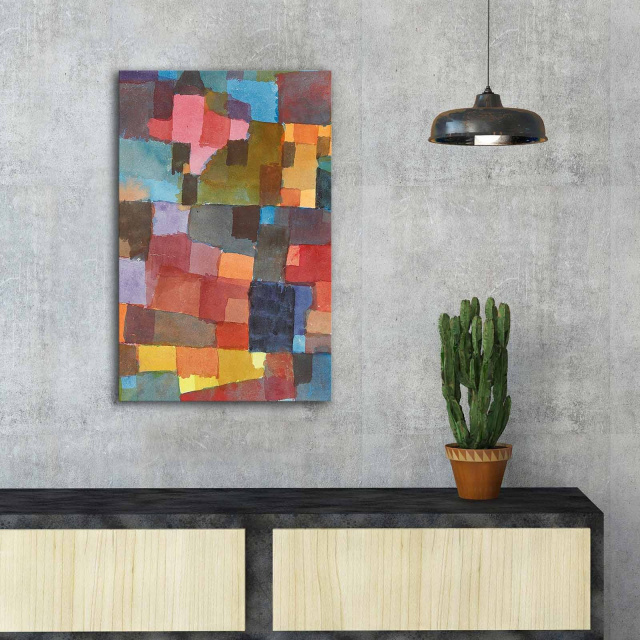 Tablou multicolor din fibre naturale 45x70 cm Moja The Home Collection