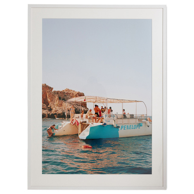 Tablou multicolor din lemn 125x175 cm Sicily Field HKliving
