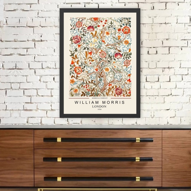 Tablou multicolor din lemn 55x75 cm Defa The Home Collection