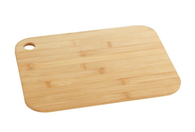 Tocator dreptunghiular maro din bambus 20x28 cm Medina Wenko