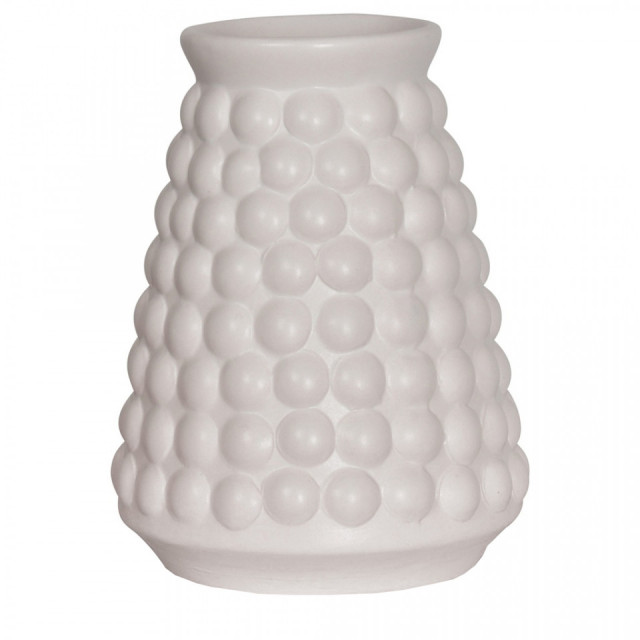 Vaza alba din ceramica 13 cm Dot The Home Collection