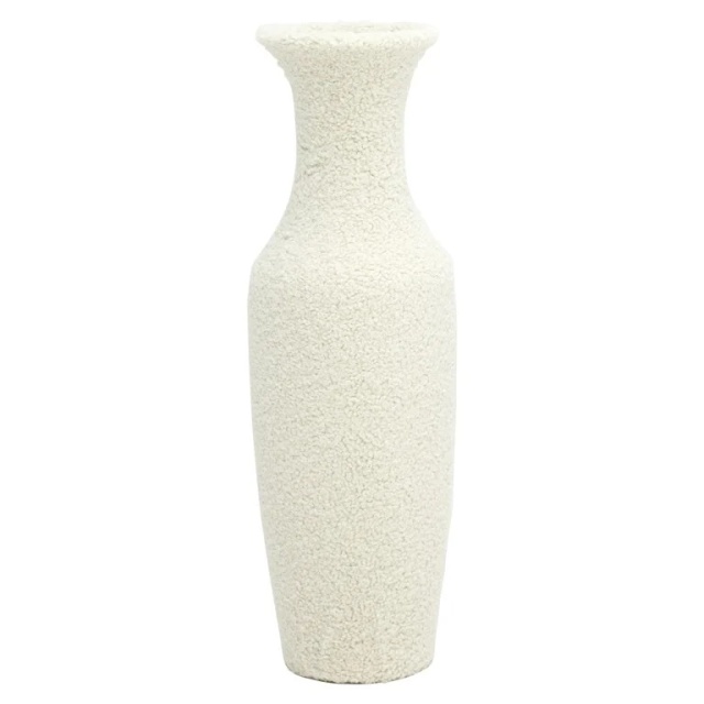 Vaza alba din ceramica 82 cm Fluffy Richmond Interiors