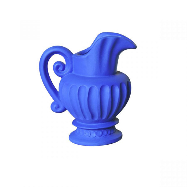 Vaza albastra din ceramica 28 cm Caraffa Seletti