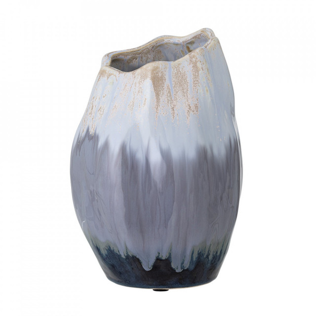Vaza decorativa multicolora din ceramica 24 cm Jace Bloomingville