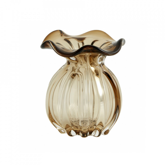 Vaza maro din sticla 13 cm Kataja Nordal