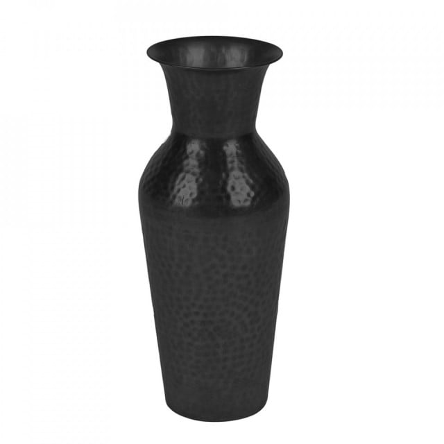 Vaza neagra din metal 40 cm Dunja The Home Collection