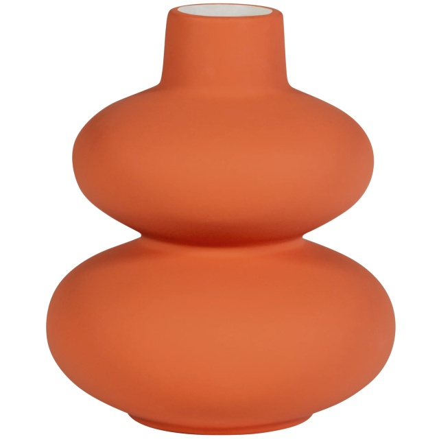 Vaza portocalie din ceramica 19 cm Sensual BePureHome