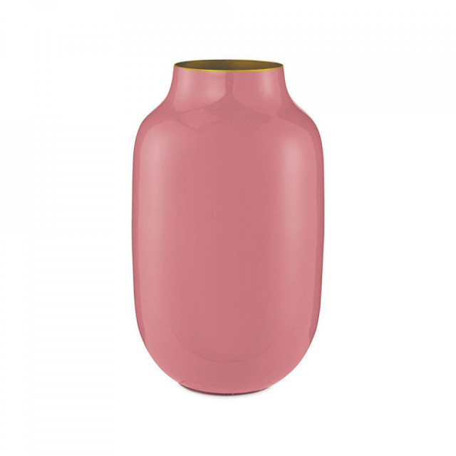 Vaza roz din metal 30 cm Tessa Pip Studio