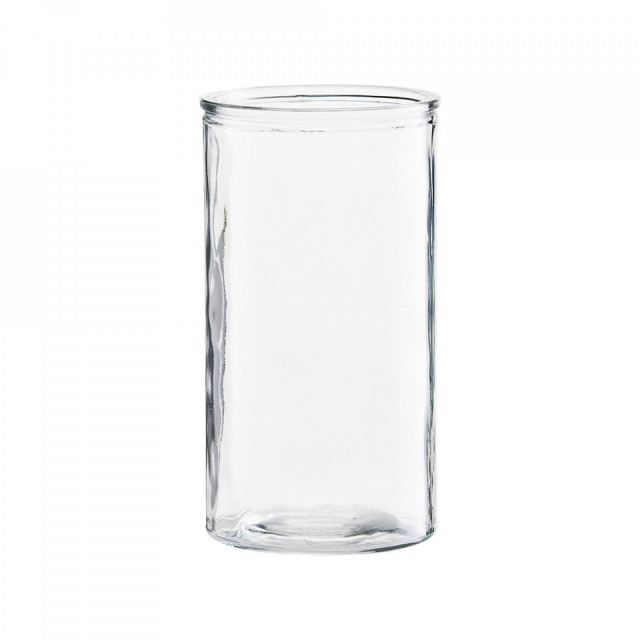 Vaza transparenta din sticla 24 cm Cylinder House Doctor