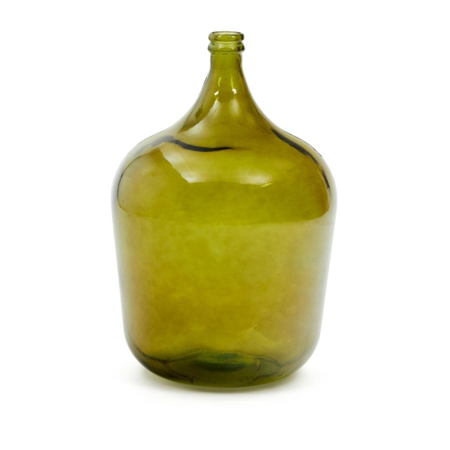 Vaza verde din sticla 56 cm Fiobe Kave Home