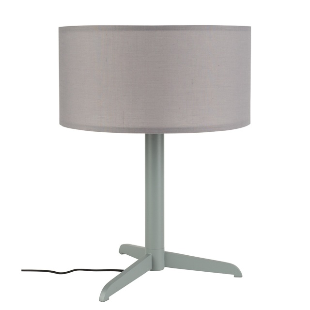 Veioza gri din metal 48 cm Shelby Zuiver