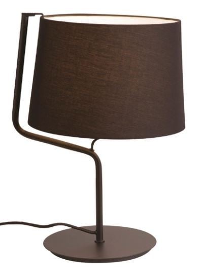 Veioza neagra din metal 46 cm Chicago Maxlight