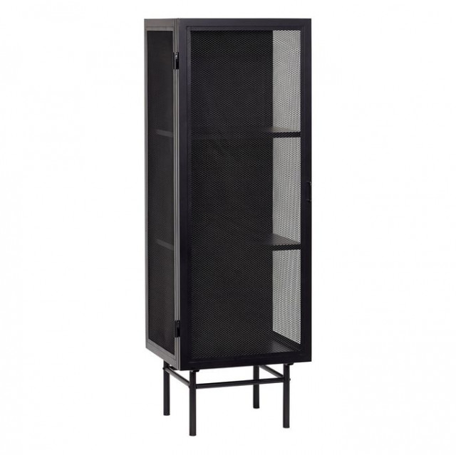 Vitrina neagra din metal 150 cm Main Hubsch