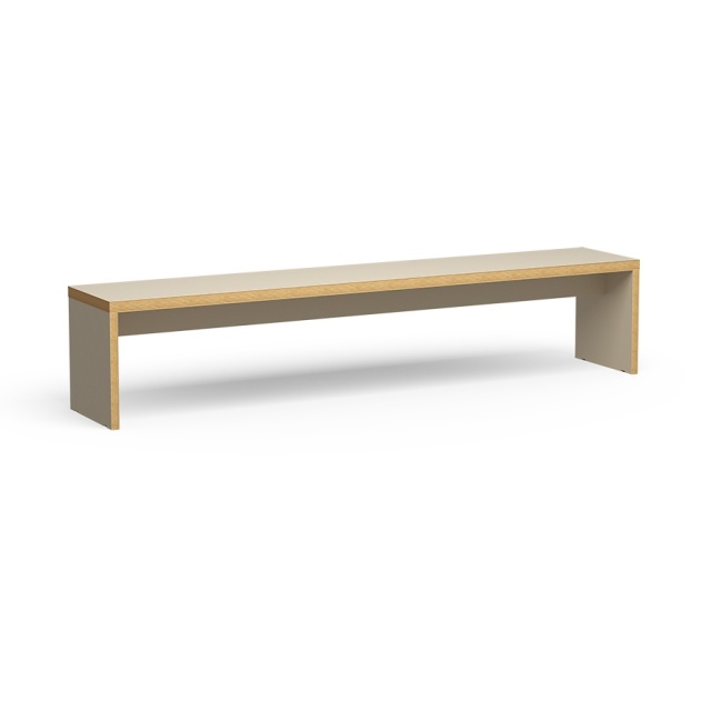Bancheta crem 220 cm Lyall HKliving