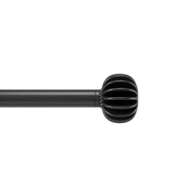 Bara pentru perdea neagra din metal 317 cm Finn Umbra