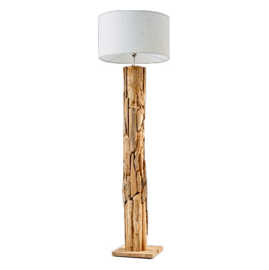 Baza pentru lampadar maro din lemn 134 cm Roots The Home Collection