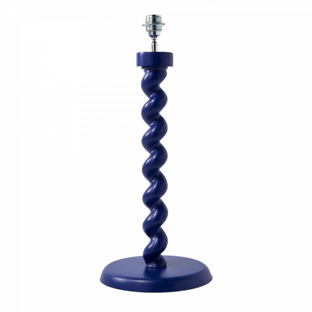 Baza pentru veioza albastra din metal 65 cm Twister Pols Potten