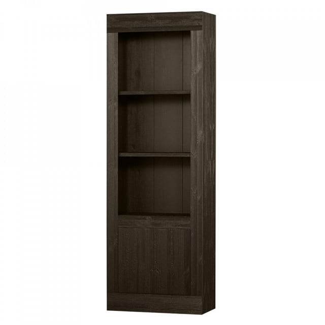 Biblioteca maro din lemn 230 cm Yumi Cedar Slim BePureHome