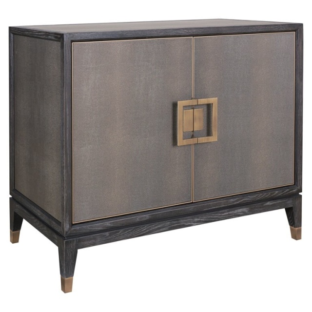 Bufet inferior negru din lemn 97 cm Bloomville Richmond Interiors