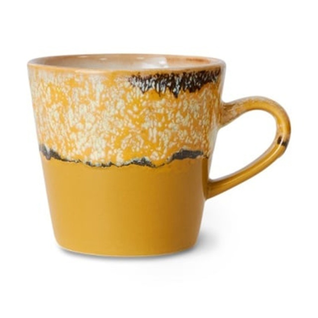 Cana multicolora din ceramica 270 ml 70s Americano Sunbeam HKliving