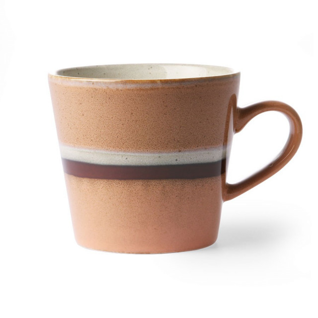 Cana multicolora din ceramica 300 ml Cappuccino Stream HKliving