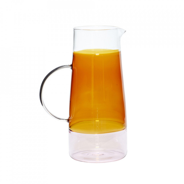 Carafa maro/transparenta din sticla 1.3L Lemonade Hubsch