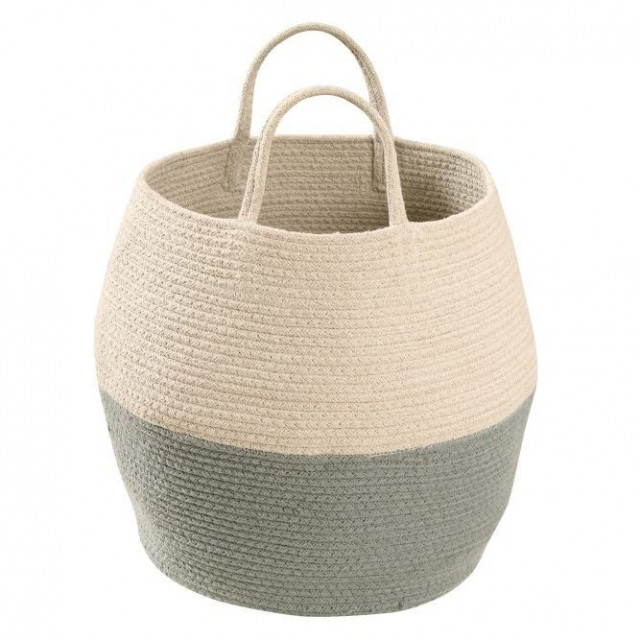 Cos albastru/crem din bumbac Zoco Vintage Lorena Canals