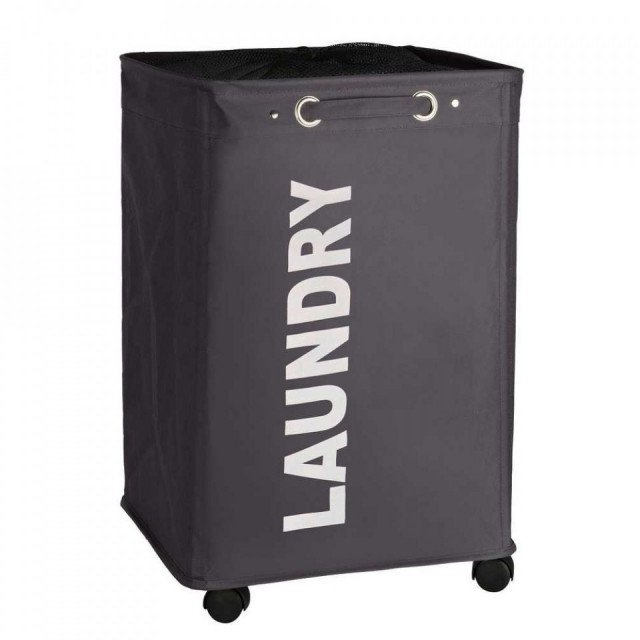 Cos de rufe gri din fibre sintetice 79 L Quadro Wenko
