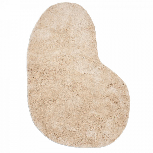 Covor alb antic din fibre naturale 175x250 cm Forma Ferm Living