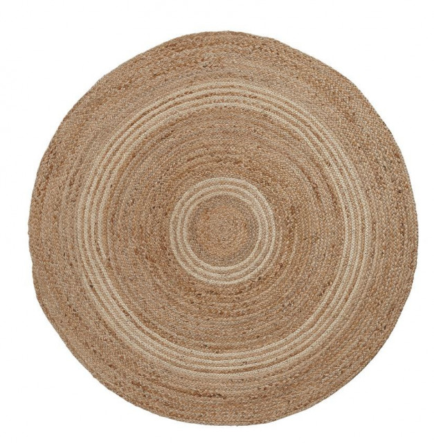Covor maro din fibre naturale 100 cm Saht Kave Home