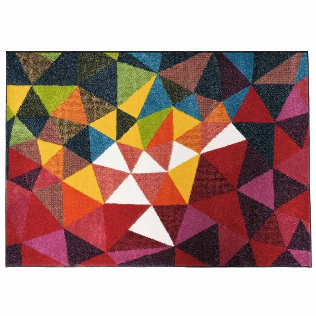 Covor multicolor din fibre sintetice Geo The Home Collection (diverse dimensiuni)