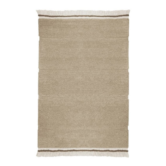 Covor pentru copii bej din fibre naturale 80x140 cm Steppe Lorena Canals