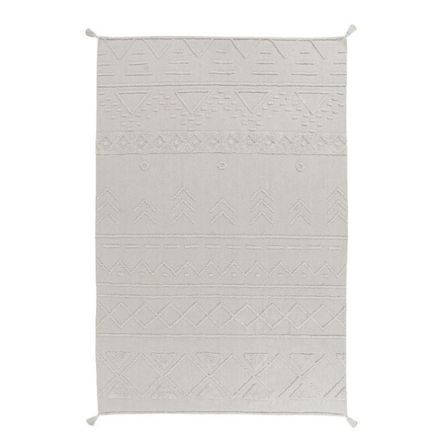 Covor pentru copii crem din bumbac 200x300 cm Tribu Lorena Canals