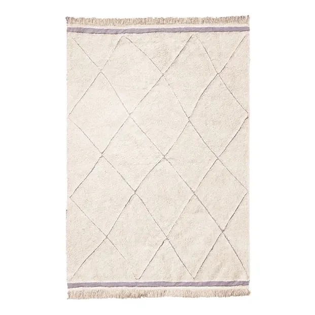 Covor pentru copii din bumbac 90x130 cm Bereber Natural Yarn Lorena Canals