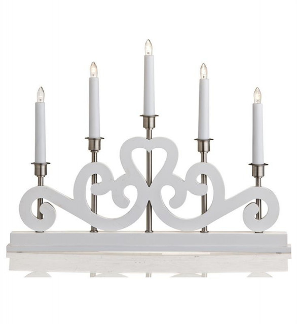 Decoratiune luminoasa alba/argintie Eneby Markslojd