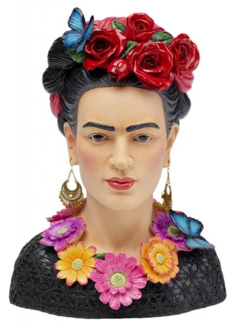 Decoratiune multicolora din fibre naturale 41 cm Frida Kare