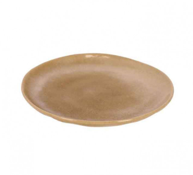Farfurie bej din ceramica pentru desert 20,7 cm Vreni Kave Home